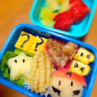 Snapdishの料理写真:子供のお弁当|かな(´- `*)さん