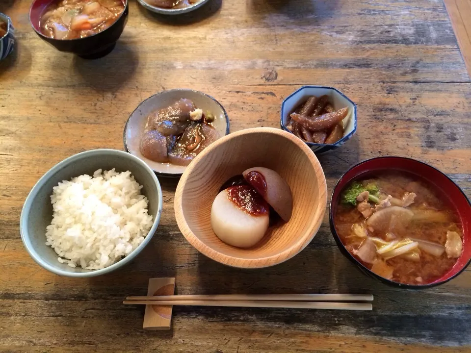 手作りこんにゃく定食|翔子さん