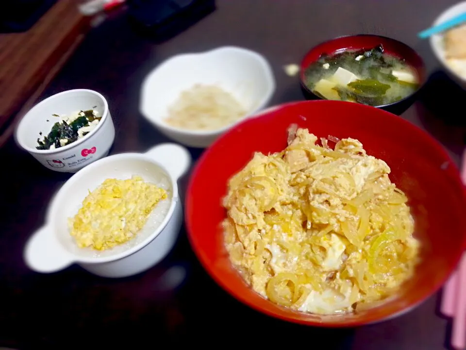 親子で親子丼|るかさん