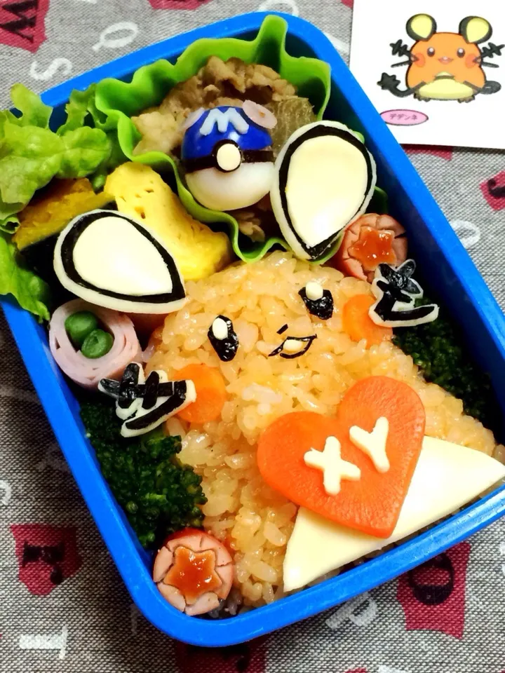 デデンネ弁当٩ʕ•͡×•ʔ۶デネデネ〜✨|toccaさん