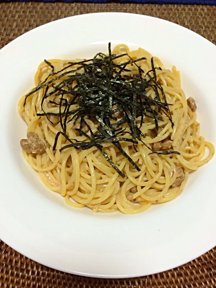 納豆パスタ|hirokoさん