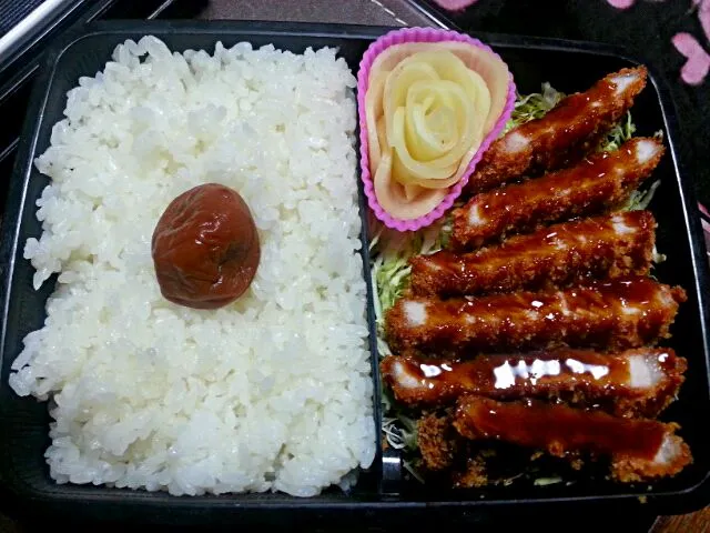 豚カツ弁当 (BREADED PORK CHOP LUNCH PACK)|Analyn Austriaさん