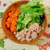 Snapdishの料理写真:insalata di tonno e zucca|Angelica Effy Giglioさん