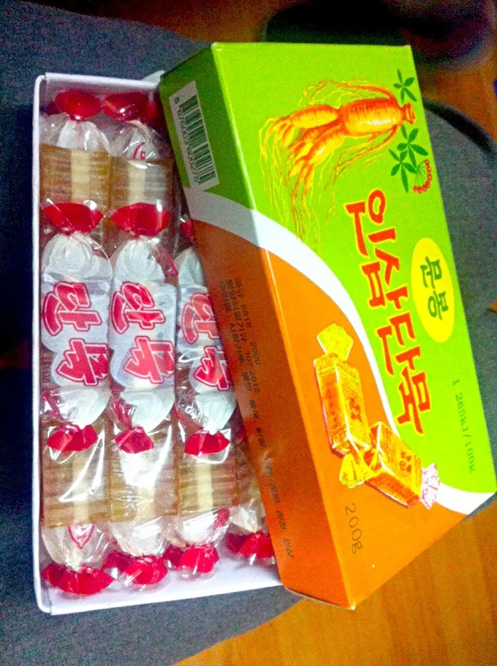 North Korean ginger candy|skyblueさん