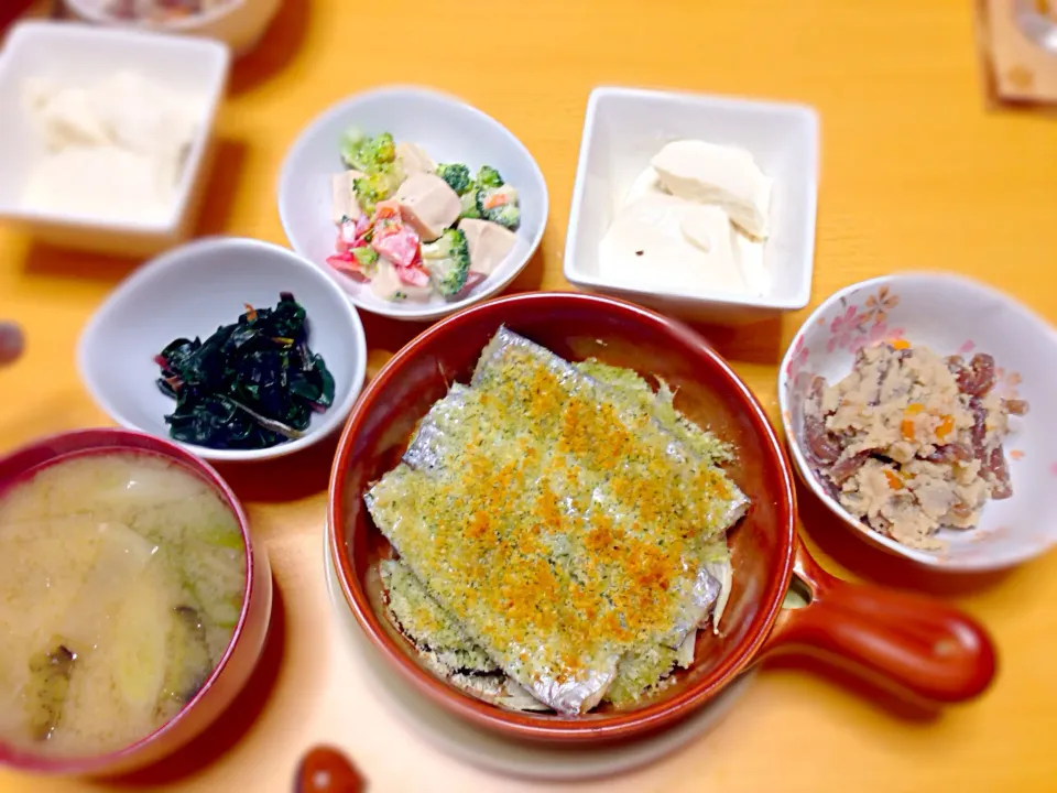 太刀魚の香草チーズパン粉焼き定食w|あいあいさん