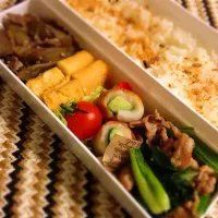 Snapdishの料理写真:旦那さんのお弁当♡|naomiさん