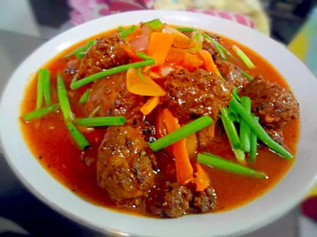 Sweet & Sour Meatballs|Dan Alfred Garcia Madriagaさん