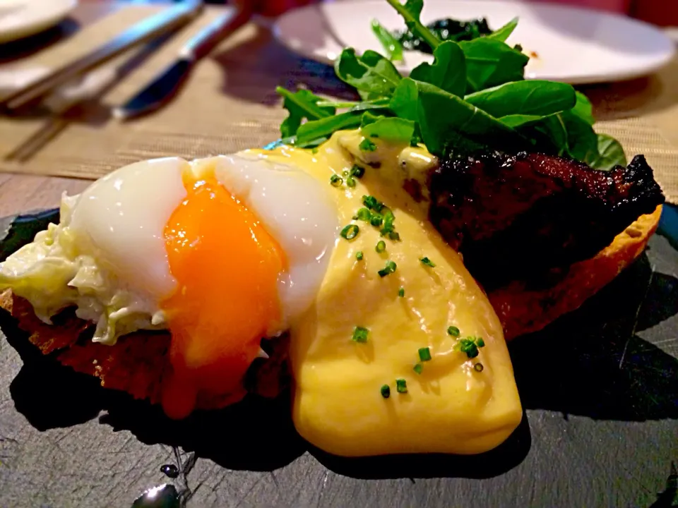 Char siew eggs benedict|k panさん