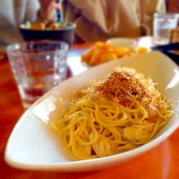 ササミと大葉の和風パスタ|まつもってぃさん