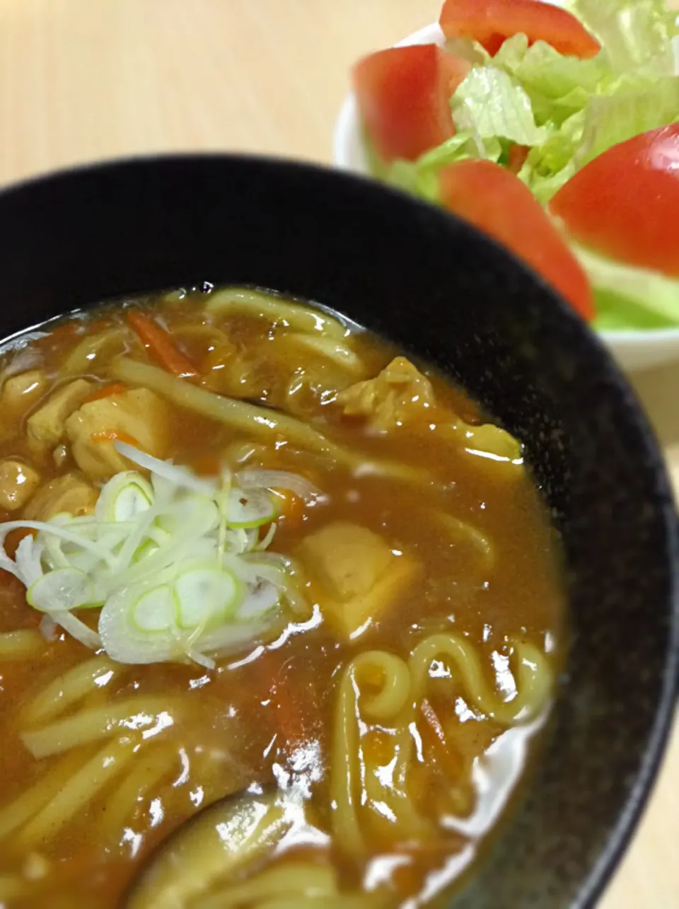 カレーうどん(餅入り)|ネシアごはんさん