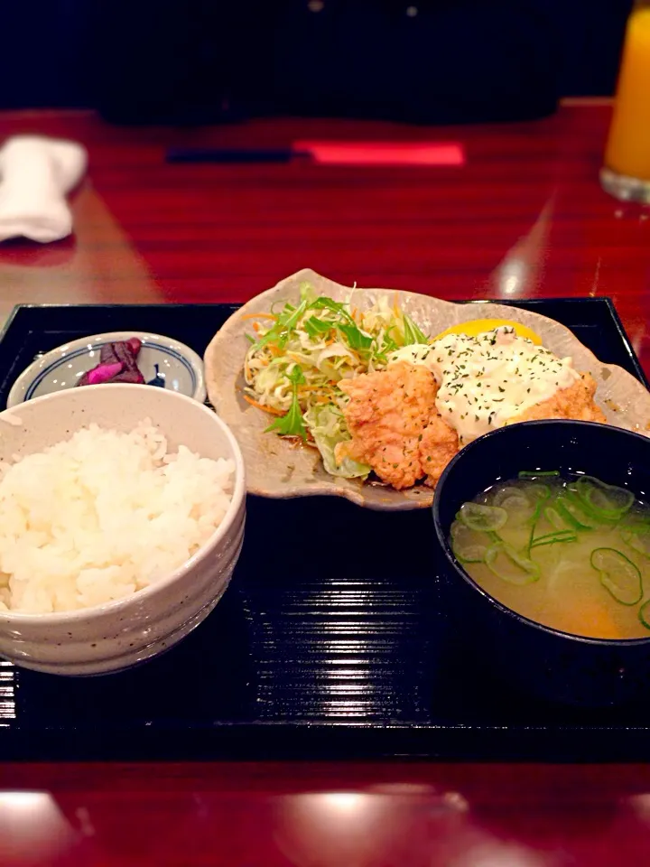 チキン南蛮定食|あっちさん