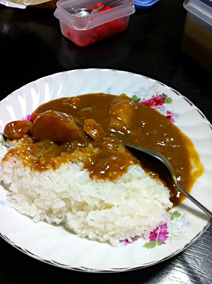 晩ご飯は、お家でカレー。|abe yoshiroさん