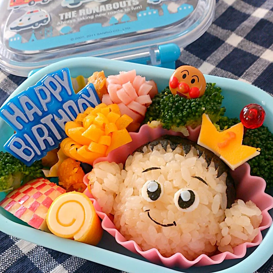 息子(3才)のお誕生日弁当|rokoさん