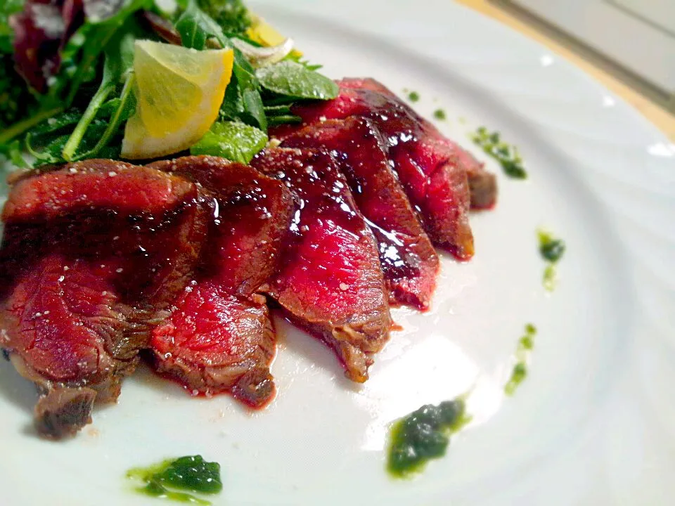 Snapdishの料理写真:～Tagliata di manzo～タリアータ♪|goさん