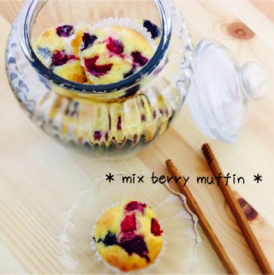 〜mix berry muffin〜|ayu☺︎さん