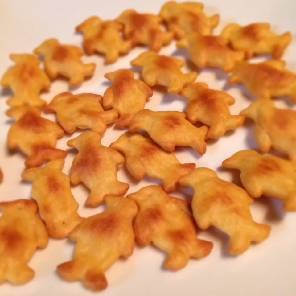 Chedar Little Penguins Snack Crackers|masaumeさん