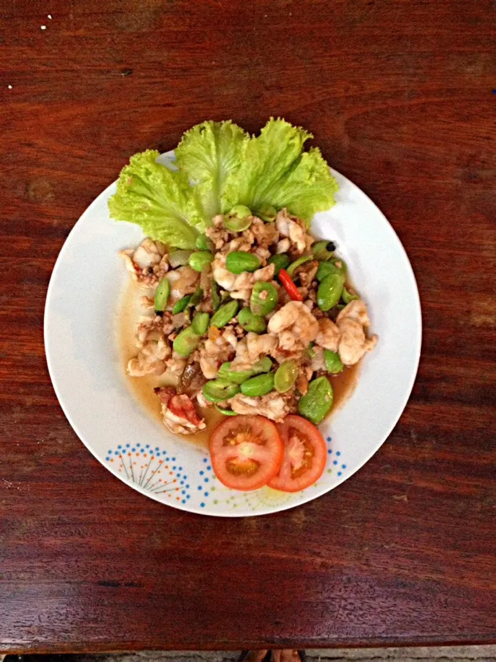 กุ้งผัดสะตอ# Thai food # southern food!!|marissa_maiさん