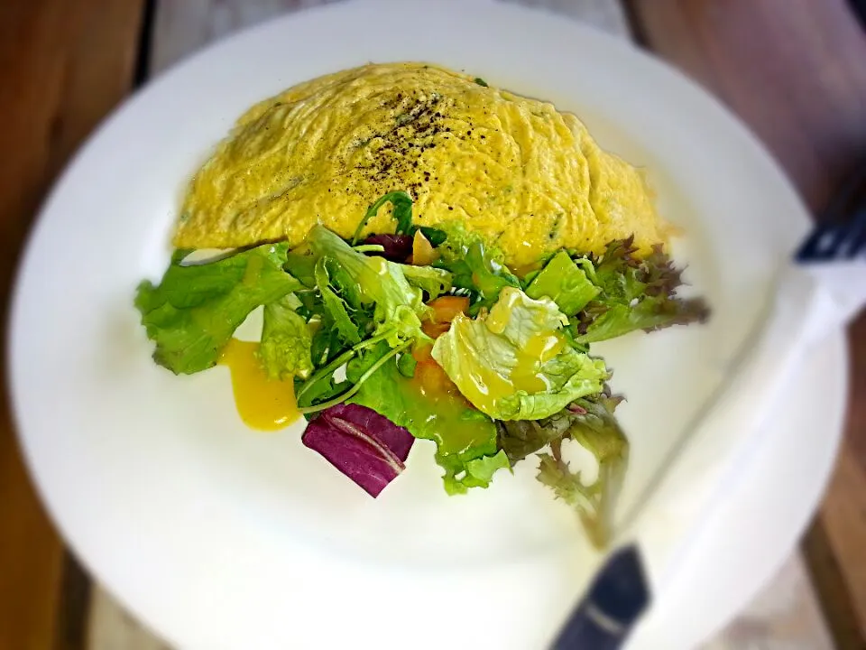 Snapdishの料理写真:omelette , podgy & the Banker|Christina Mei Meiさん