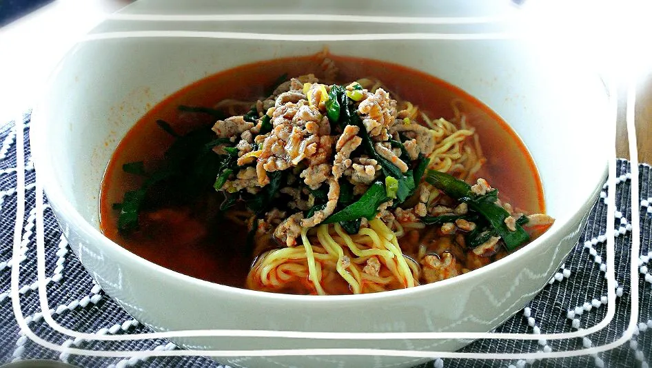 Snapdishの料理写真:名古屋名物 台湾ラーメン♪|はなはなさん