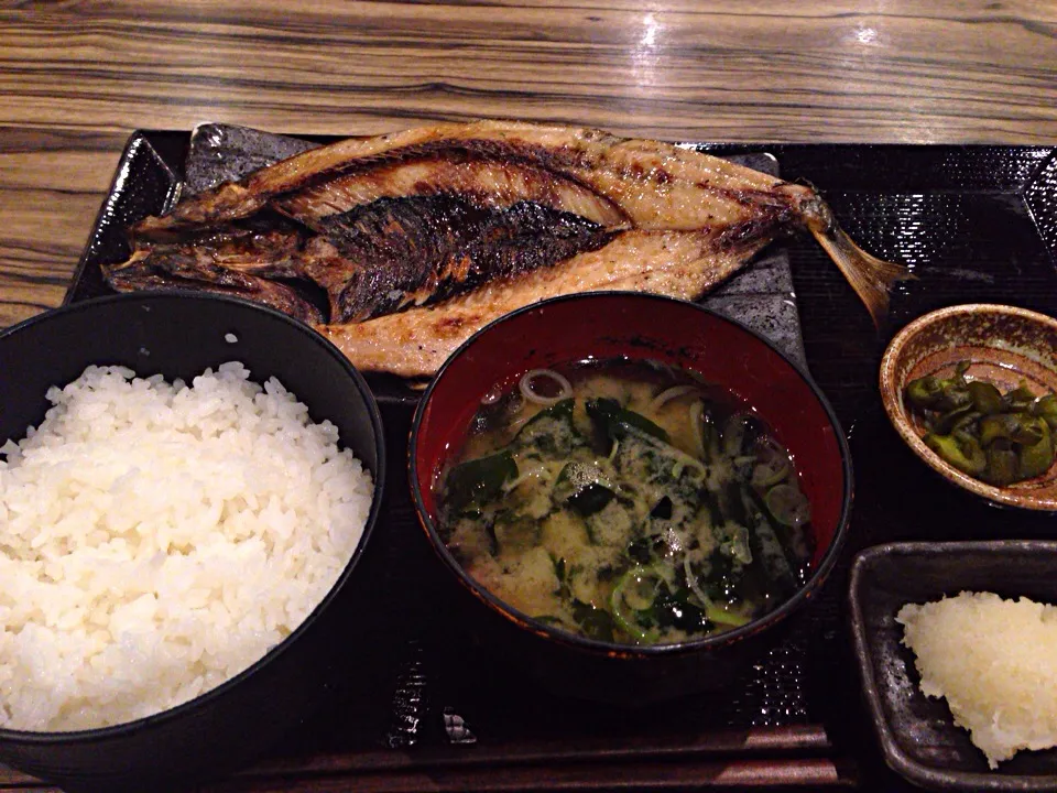 Snapdishの料理写真:鰊の開き定食。@甚内|こまさん