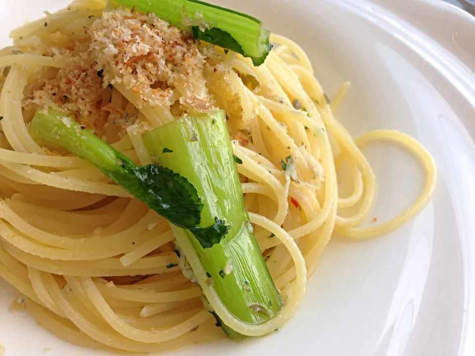 シラスのアーリオ・エ・オーリオ🍝|ゆうじ.さん