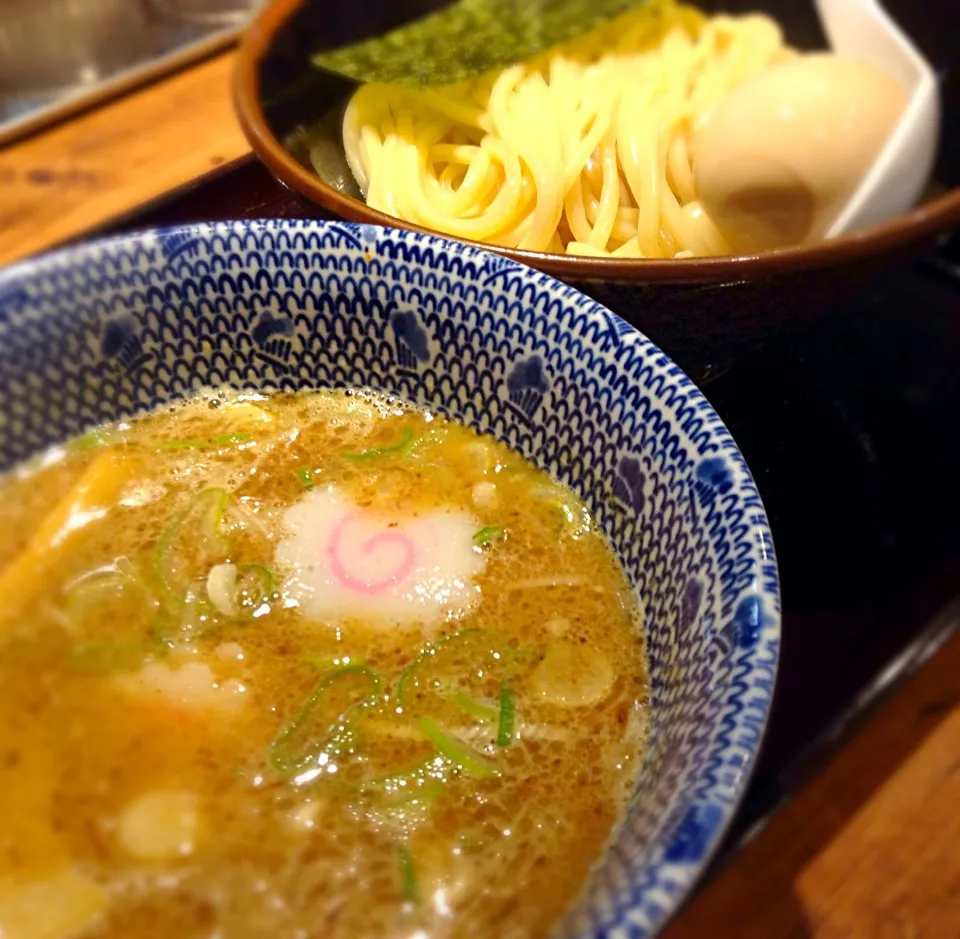 魚介ダシのつけ麺。お腹いっぱい♪|リュカさん