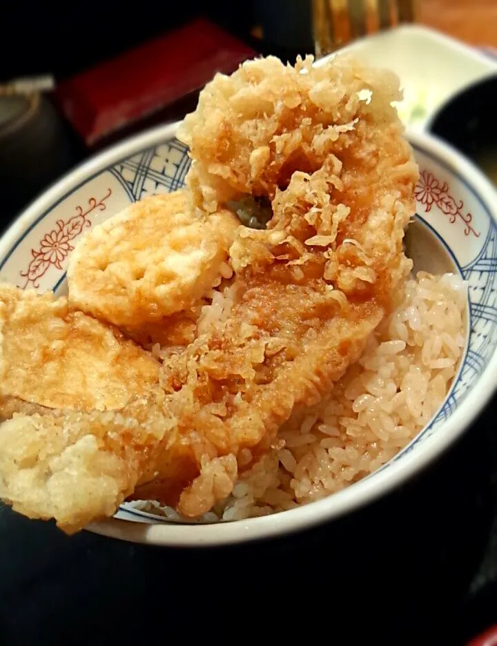 一本揚げ穴子天丼|平原知宏さん