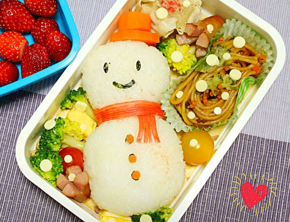 Snowman Lunchbox|sweet Andreaさん