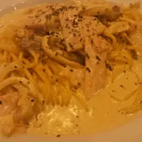 Snapdishの料理写真:chicken carbonara|didiさん