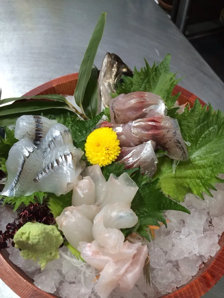 Snapdishの料理写真:朝どれ地魚|Katayama Katsuhitoさん