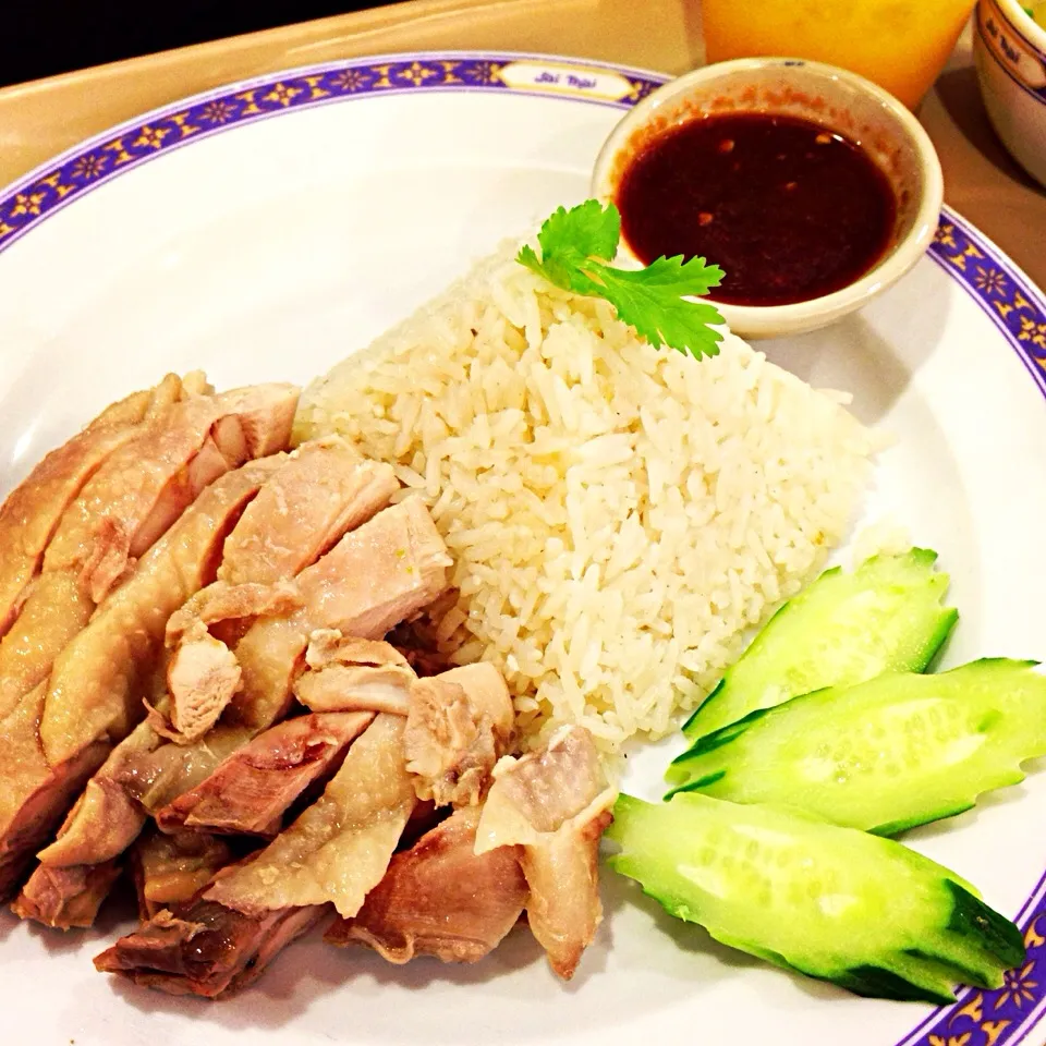 ข้าวมันไก่ カオマンガイ|maixx ใหม่さん
