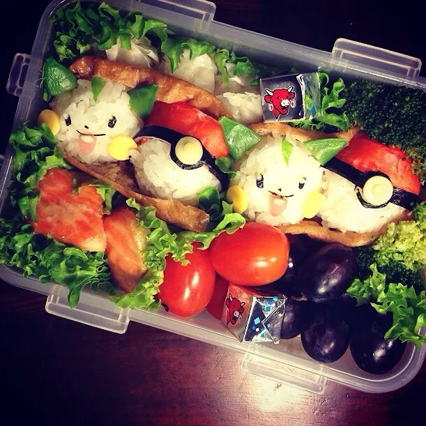 Pachirisu Inari Lunch Box ✨ ポケモン パチリス お稲荷さん弁当|Yuka Nakataさん