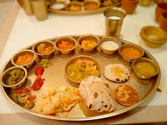 Snapdishの料理写真:Rajasthani Thaali|Mahesh Guptaさん