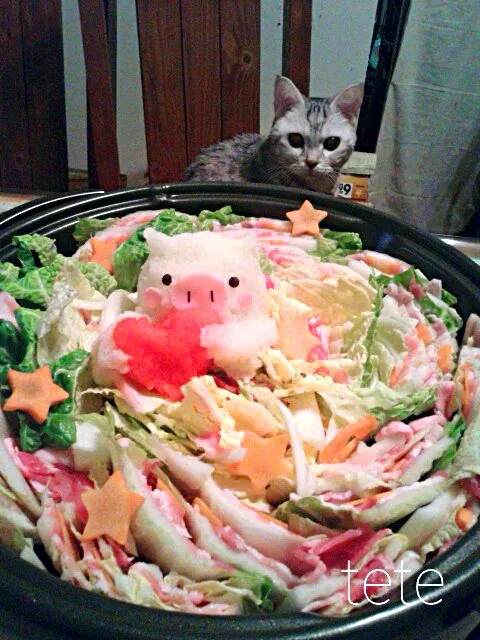 Snapdishの料理写真:☆*:ミルフィーユ鍋☆*:|ててさん