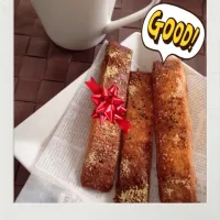 チーズとブラックペッパーのクッキー^_^|ゆりこさん