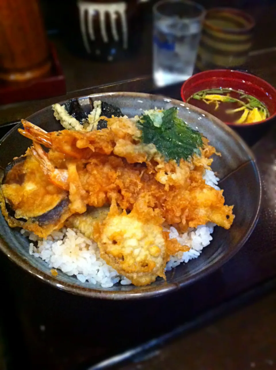 ウマー！天丼(๑´ڡ`๑)|ペロリさん