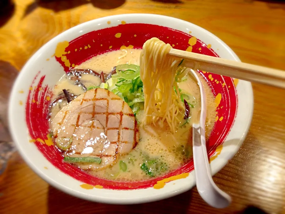 あっさり豚骨ラーメン|おばたさん