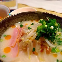 Snapdishの料理写真:博多ラーメン海老風味|shihoさん