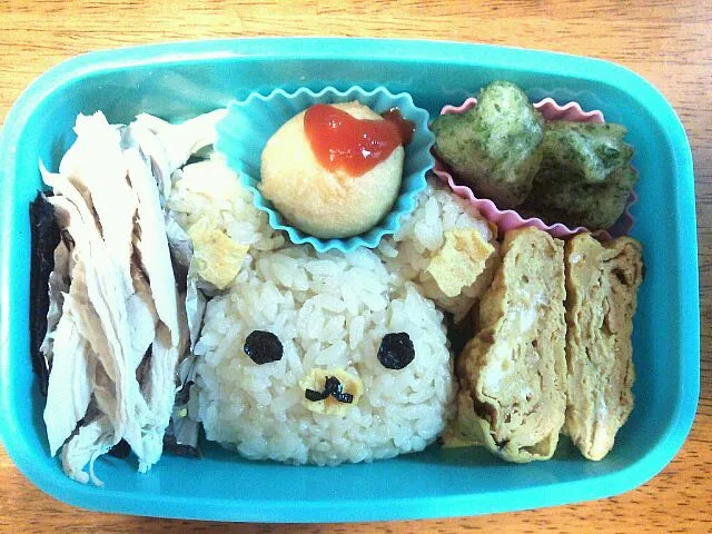 Snapdishの料理写真:リラックマキャラ弁|むーこさん