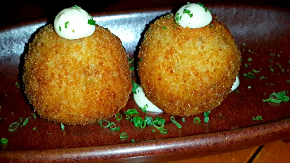 Snapdishの料理写真:Mushroom croquettes in Bangkok|anthony williamさん