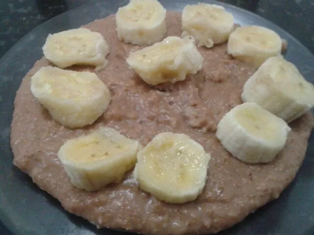 24/02/2014 - lanche da tarde

mingau de aveia com leite desnatado e achocolatado diet + banana|Gabriela Baptistaさん