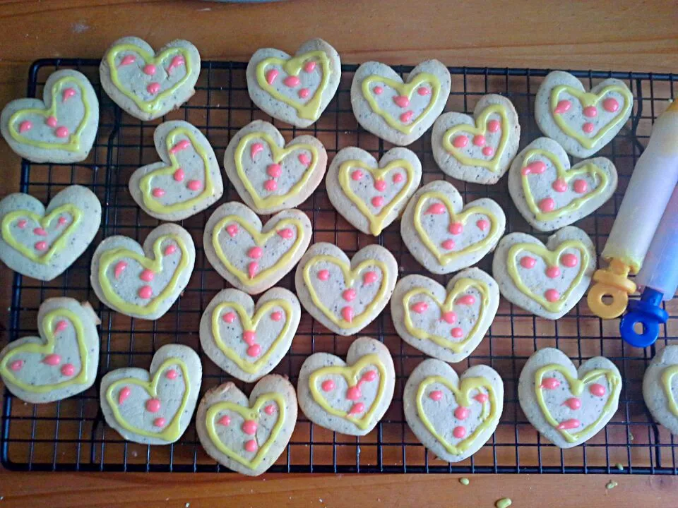 Myer lemon and poppy seed sugar cookies|Fe's kitchenさん