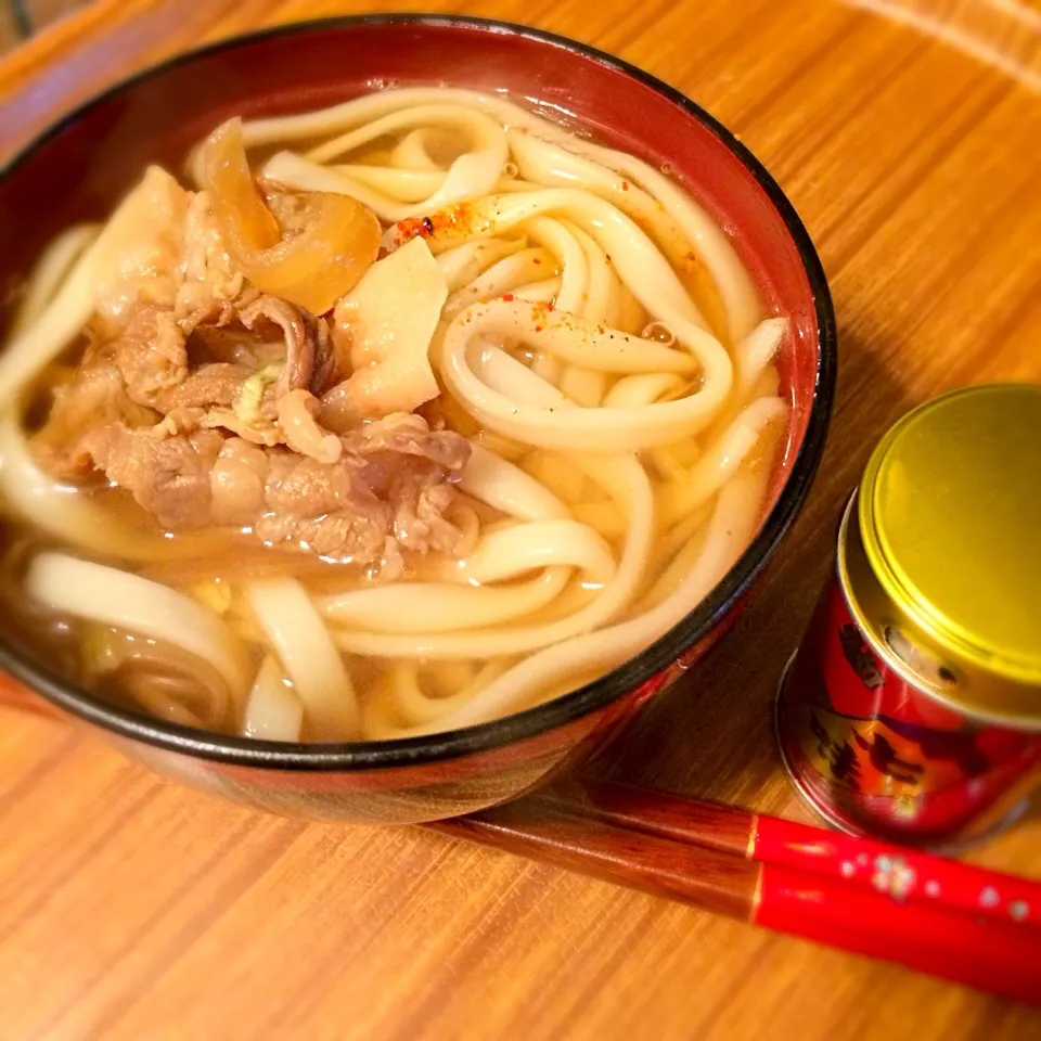 Snapdishの料理写真:肉うどん♪|yukoさん