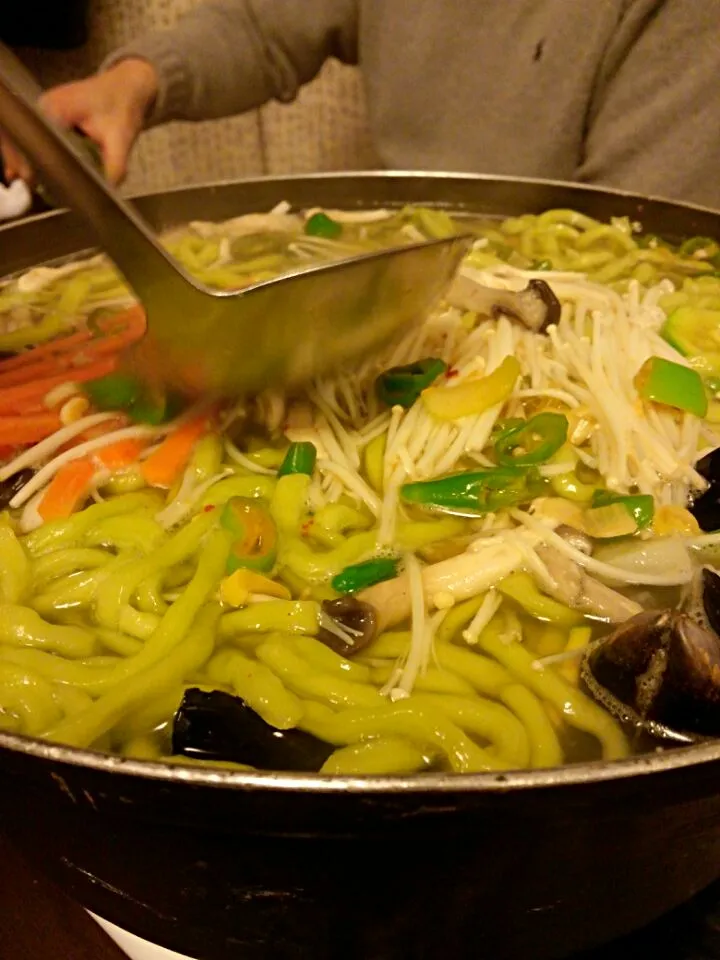 green chopped noodles|Yumiさん