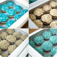 Cupcakes! Matcha, chocolate, empress grey tea and Osmanthus tea flavours|Adeline Tanさん