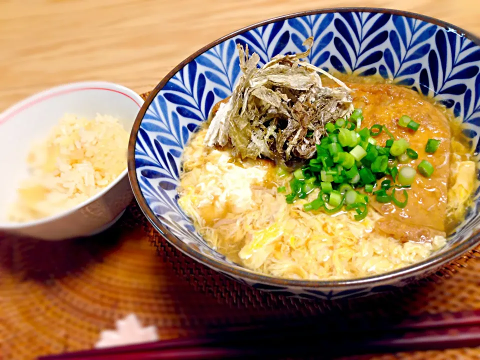 きつねとじ蕎麦|ゆきぼぅさん