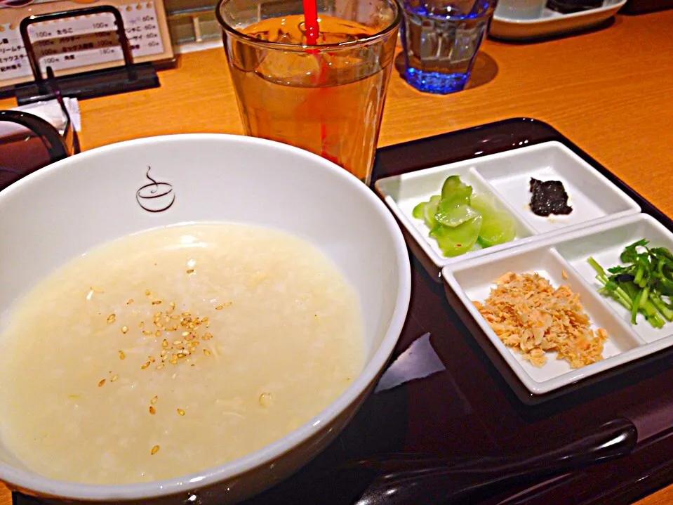 Snapdishの料理写真:お粥モーニング|stm(´ω｀)さん