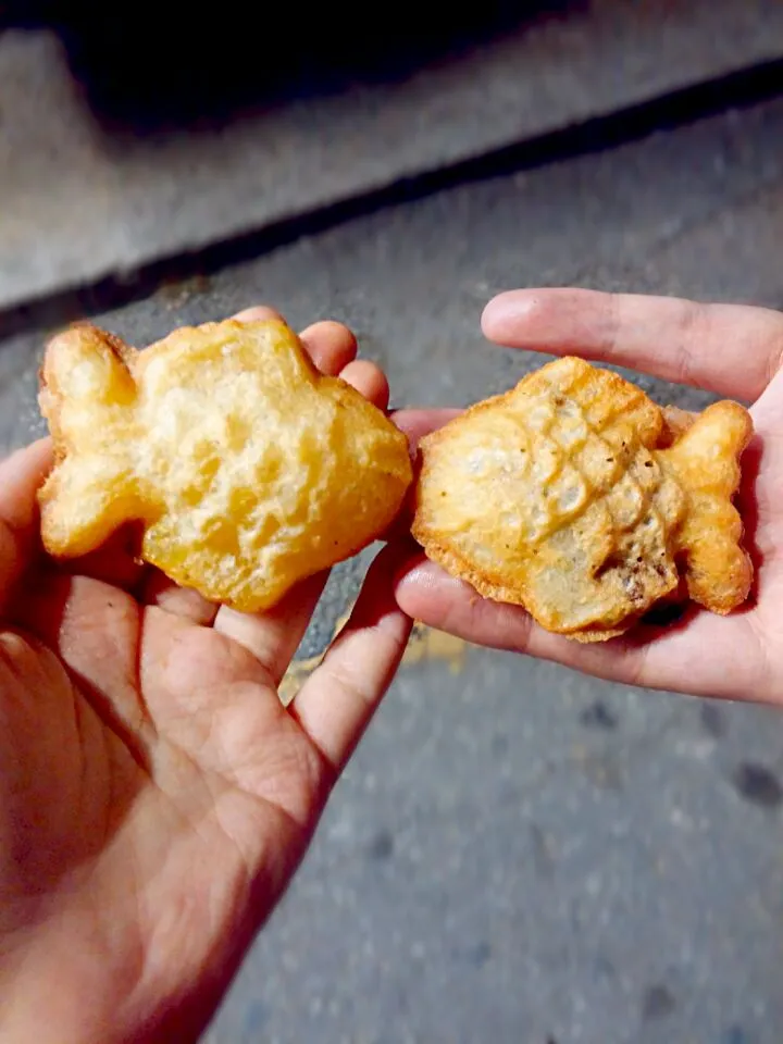 fish shaped mini adzuki beans bread|Yumiさん