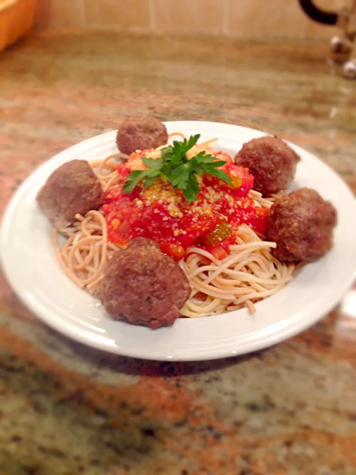 Spaghetti and meatball|jonさん