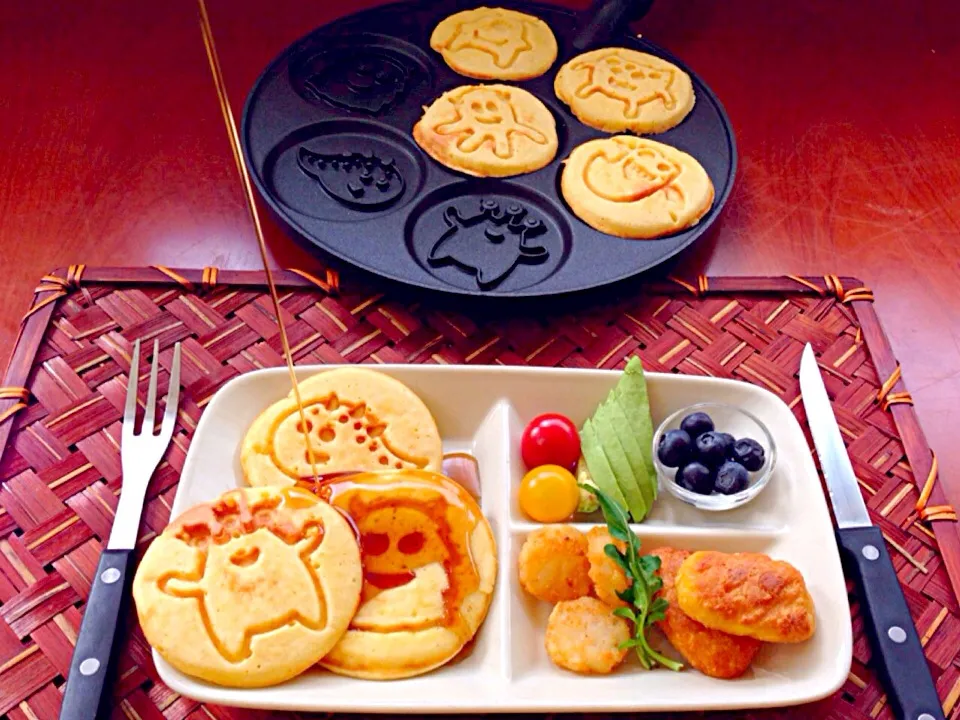 Monsters pancake👻ﾓﾝｽﾀｰｽﾞﾊﾟﾝｹｰｷ|🌈Ami🍻さん